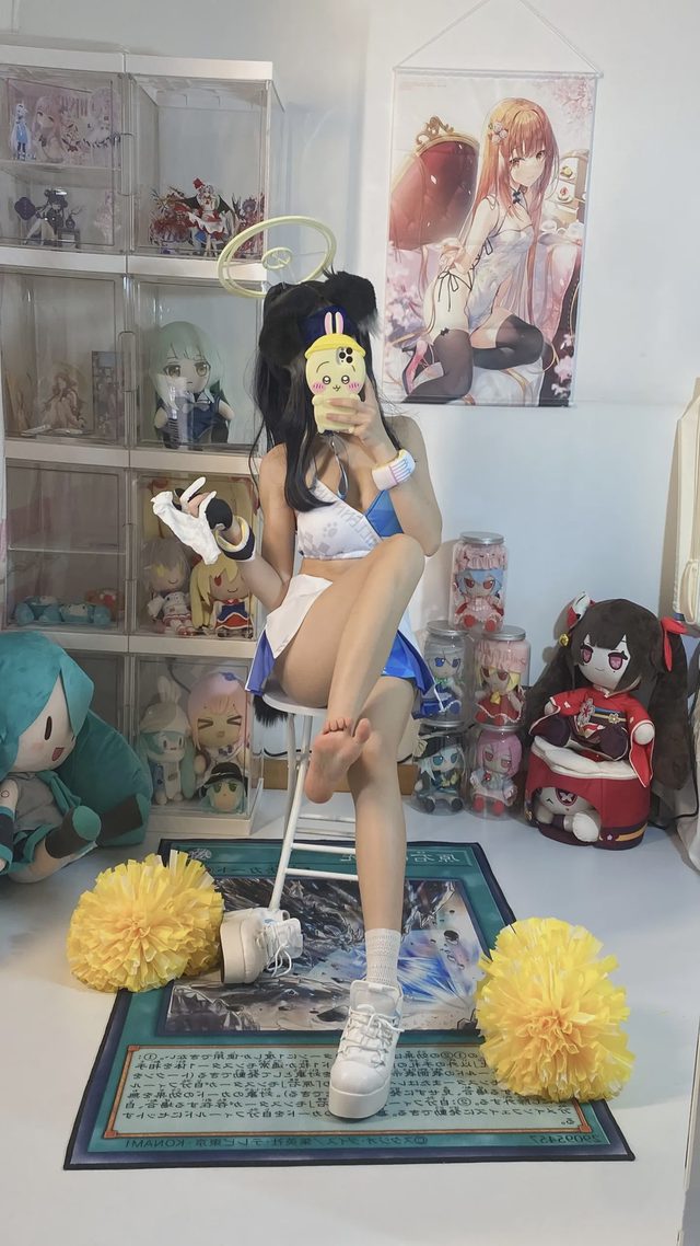 白栎Shirly 碧蓝档案 猫冢响 应援团第 39 张图片