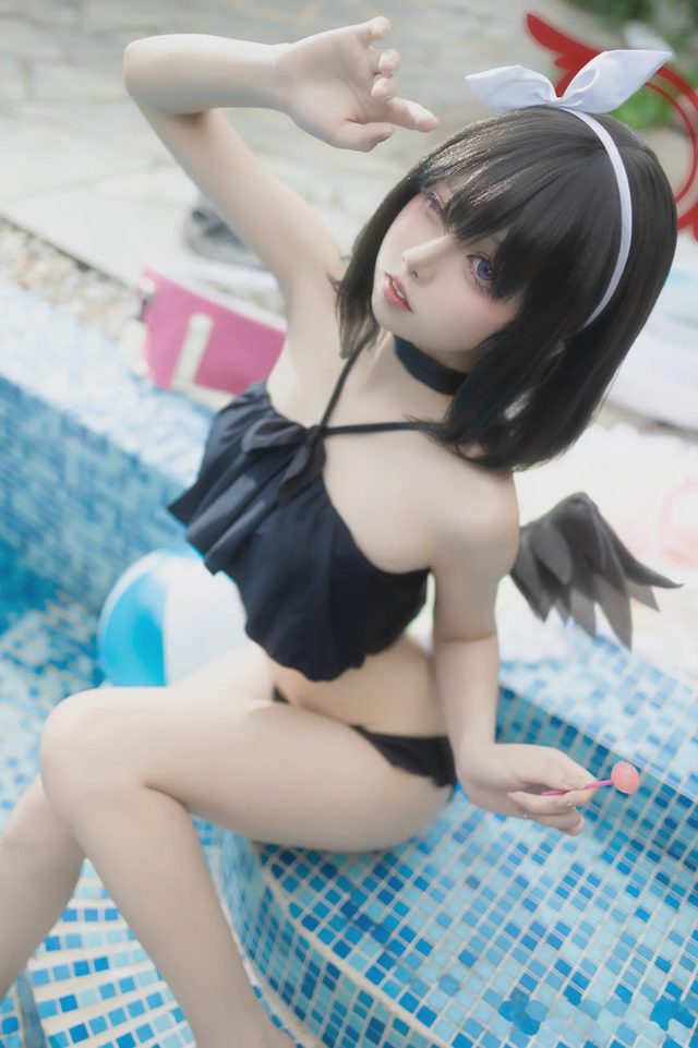 纸悦Etsuko 碧蓝档案 水真白第 19 张图片