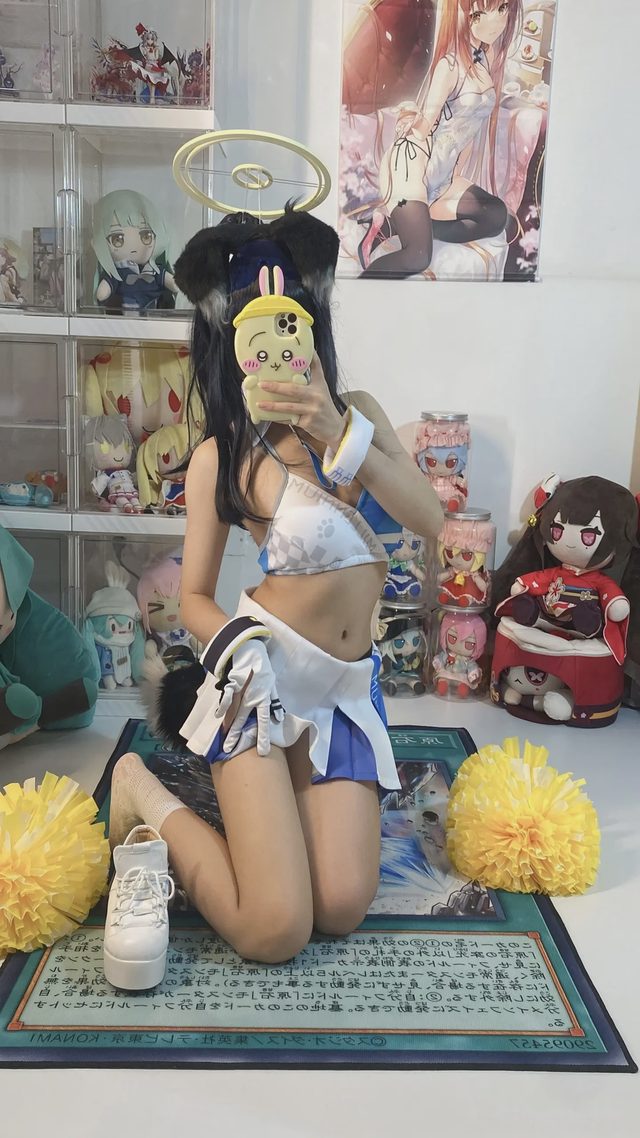 白栎Shirly 碧蓝档案 猫冢响 应援团第 14 张图片