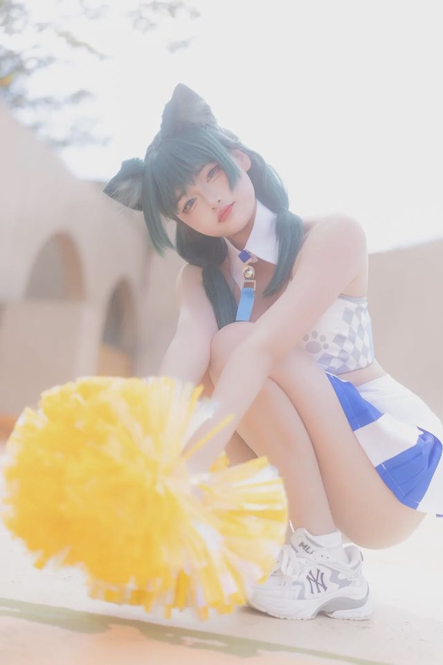 XIAOYUKIKO 小鱼 Cheerleader Maomao第 10 张图片