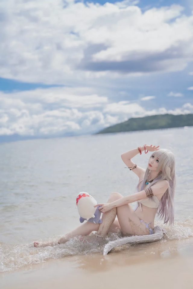 风霖霖Satori 《最终幻想14 》龙娘cosplay第 2 张图片