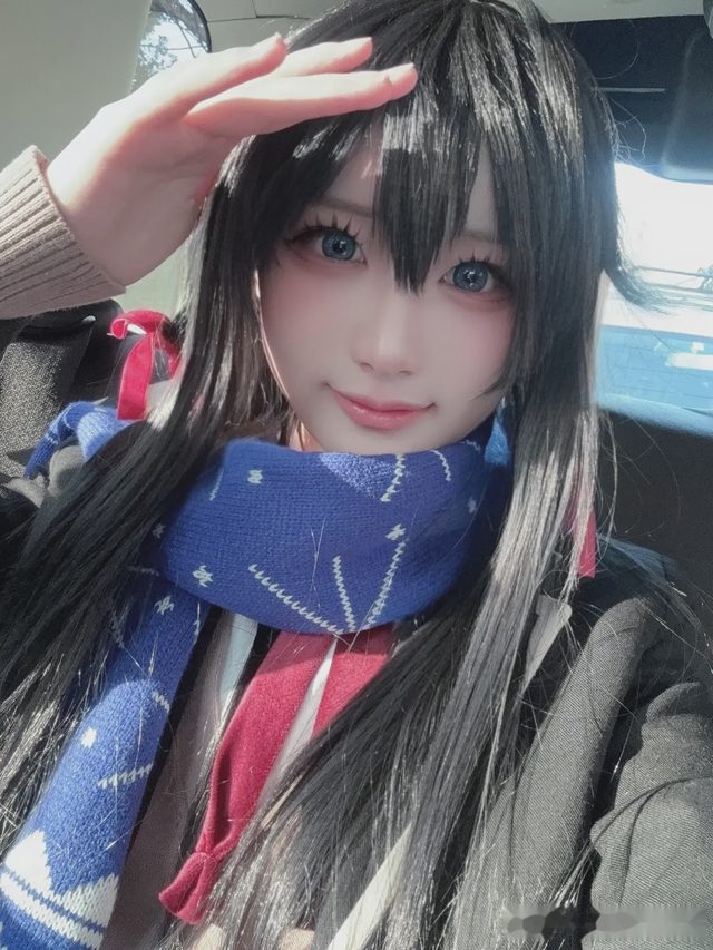 幼愛youmeko 我的青春恋爱物语果然有问题 雪之下雪乃 JK制服第 19 张图片