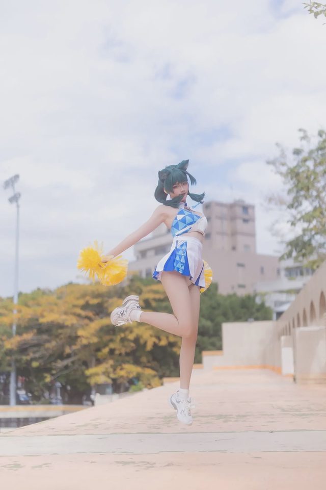 XIAOYUKIKO 小鱼 Cheerleader Maomao第 20 张图片
