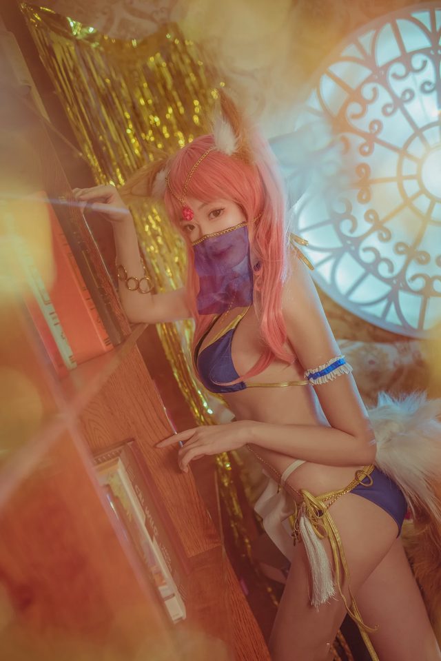 想不到名字的阿八 玉藻前舞娘cosplay第 8 张图片