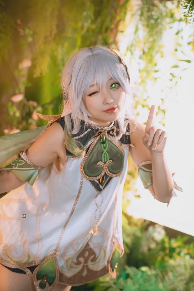 怪兽要努力变强 《原神》纳西妲cosplay第 12 张图片