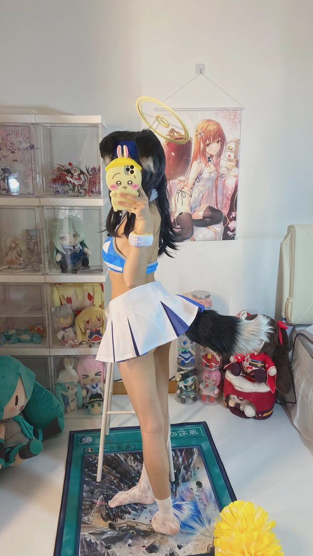白栎Shirly 碧蓝档案 猫冢响 应援团第 11 张图片