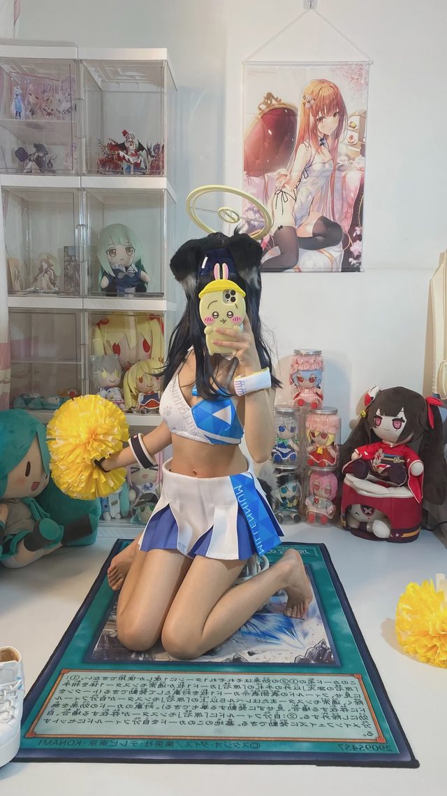 白栎Shirly 碧蓝档案 猫冢响 应援团第 43 张图片