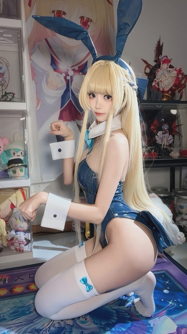 白栎Shirly 碧蓝档案 飞鸟马时 兔女郎第 1 张图片