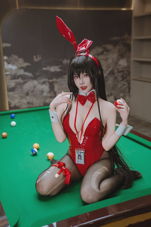 二佐Nisa 碧蓝航线 大凤 桌球兔女郎第 30 张图片