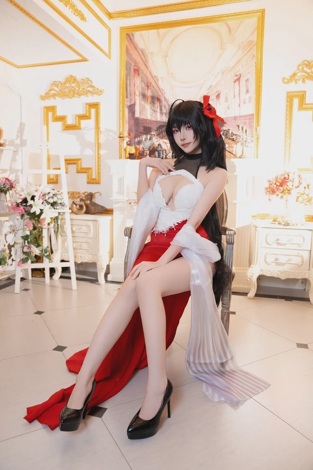 二佐Nisa 碧蓝航线 大凤 誓约礼服第 9 张图片