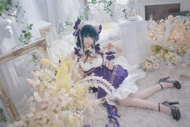 安凉 《碧蓝航线》柴郡cosplay图册封面