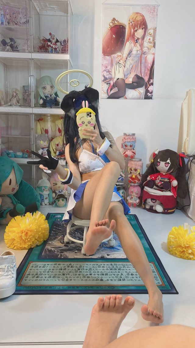 白栎Shirly 碧蓝档案 猫冢响 应援团第 32 张图片