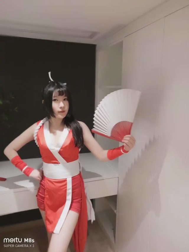 小鱼干 不知火舞cosplay第 6 张图片