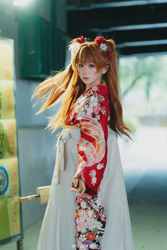 蠢沫沫 明日香 和服第 6 张图片