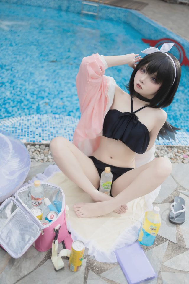 纸悦Etsuko 碧蓝档案 水真白第 13 张图片