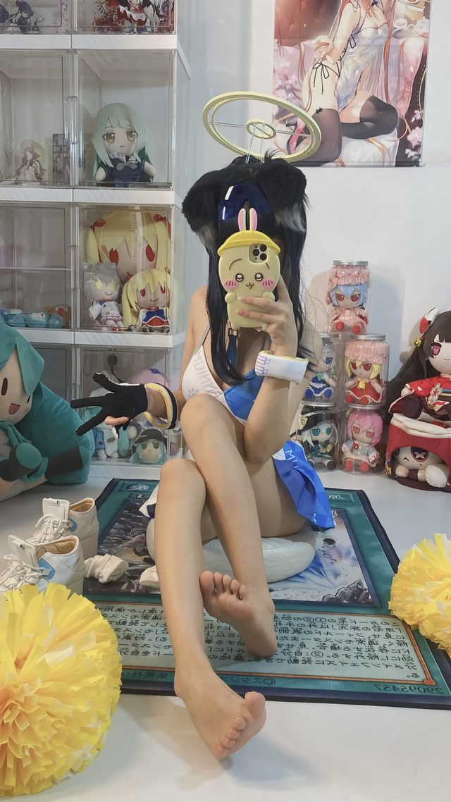 白栎Shirly 碧蓝档案 猫冢响 应援团第 41 张图片