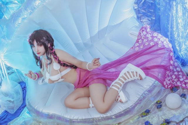 洛璃LoLiSAMA FGO 杀生院祈荒 泳装第 34 张图片