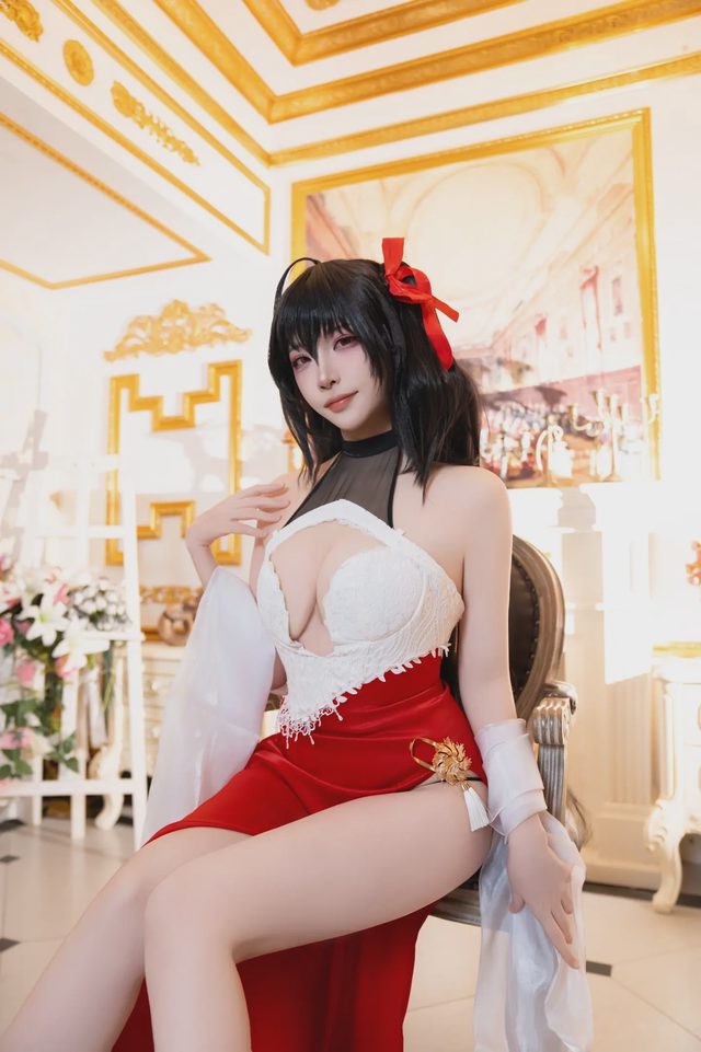 二佐Nisa 碧蓝航线 大凤 誓约礼服第 15 张图片