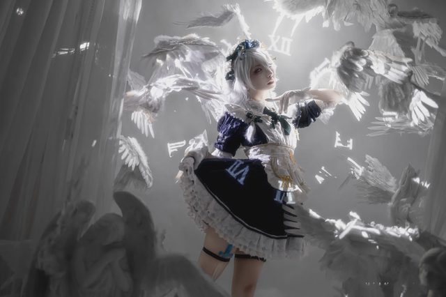 纸悦Etsuko 东方Project 十六夜咲夜第 4 张图片
