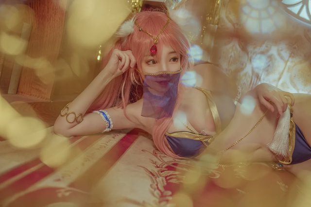 想不到名字的阿八 玉藻前舞娘cosplay第 5 张图片