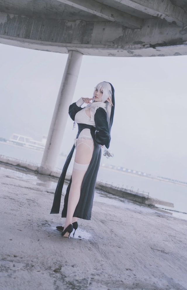 阿半今天很开心 精灵修女第 15 张图片
