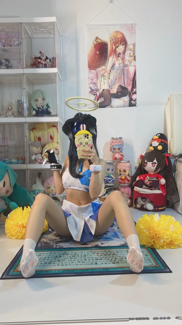 白栎Shirly 碧蓝档案 猫冢响 应援团第 27 张图片
